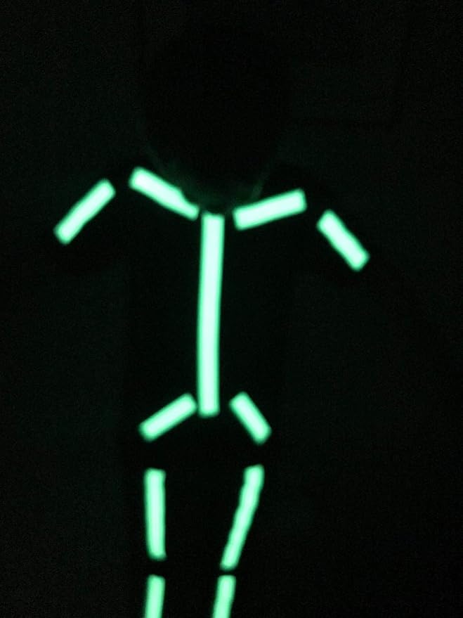 WOD GDT6 Glow in The Dark Tape Safety Grade Photoluminescent, 3 inch x 50 yds - for Labeling Safety Signs and Emergency Exits, Green