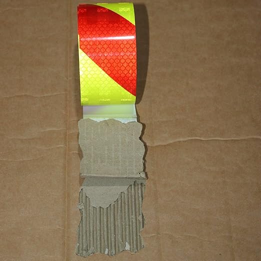 Non Fading Reflective Tape Outdoor Waterproof 2 inch Wide, High Visibility Safety Warning Reflector Sticker Strips (11 feet)