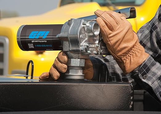 GPI M-1115S Fuel Transfer Pump, 12 GPM, 115V-AC, Pump Only, Spin Collar Mount (110000-87)