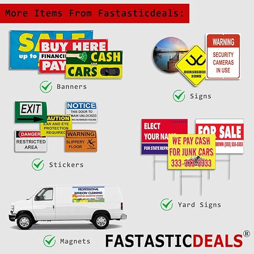 Dont Block Emergency Exit Keep Door Clear Parking Sign Label Decal Sticker 18 inches x 24 inches