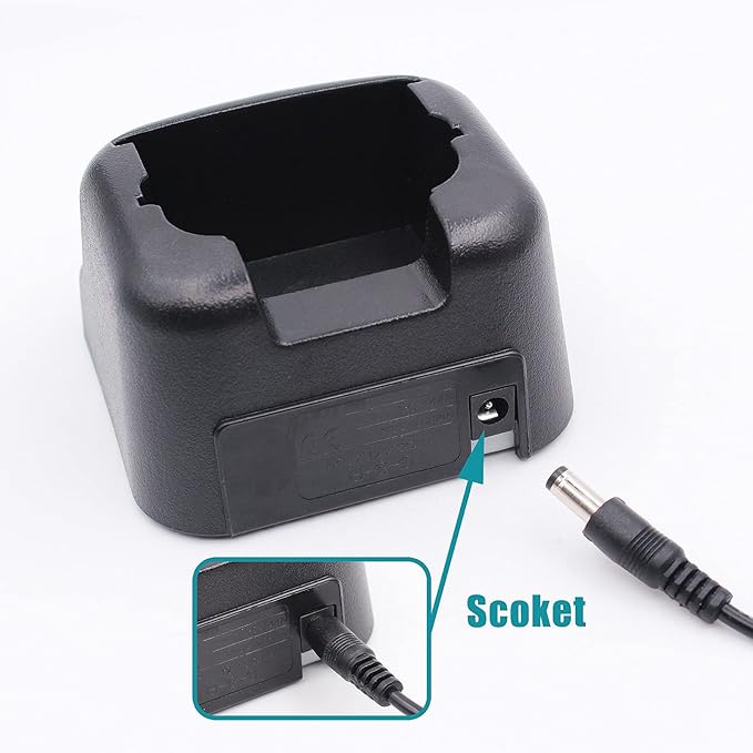 Replace BC-144N Rapid Charger for ICOM IC-A6 IC-A24 IC-F3GT IC-F4GT IC-F30GT IC-F40GT IC-F11 IC-F21 IC-V8 IC-V82 IC-U82 Radio BP-209N BP-210N BP-222N