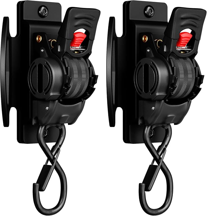 Integral Straps - Single Pack - Bed Mounted Retractable Tie Down Straps - Compatible with Toyota Tundra (2007-2021) Front Bed Mount Only
