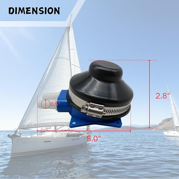 Boat Marine Manual Baby Foot Operated Water Pump for RV Galley Camping Sink Hand Washing Station