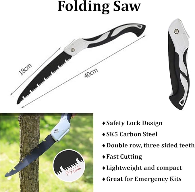 Emergency Survival Backpack Deluxe Tool Kit