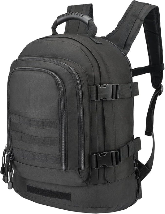 HYKING Large Tactical Expandable Backpack 39L-64L Military Bug Out Bag With Waist Strap