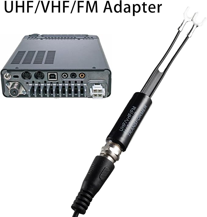 75 Ohm 300 Ohm Magnetic Base FM Radio Telecopic Antenna with 10ft Coaxial Cable for Stereo Receiver Digital HD Radios and Home Theater System