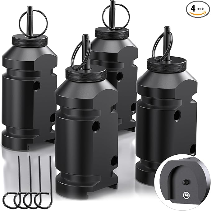 Perimeter Trip Alarm, 12 Gauge Camping Trip Wire Alarm Device, Early Warning Security Safety/Bear Deterrent,Camp -4Pack
