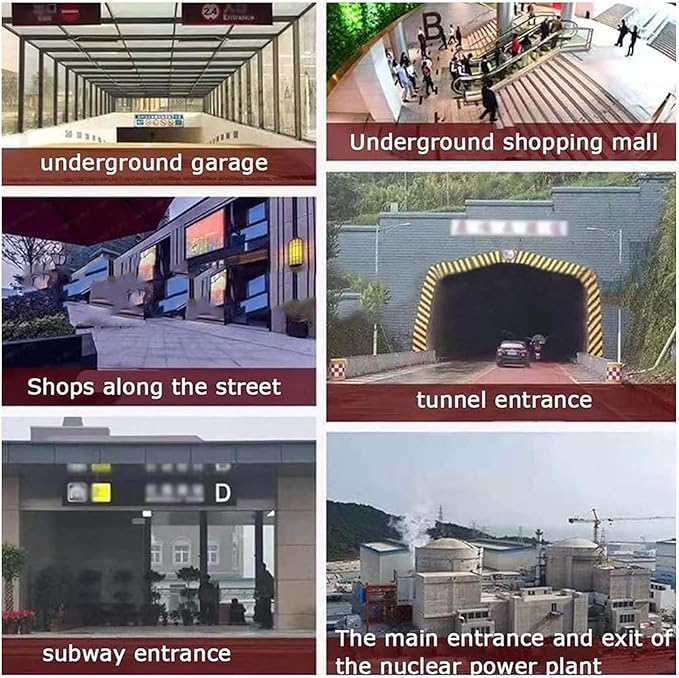 Flood Protection Barrier Water, Aluminum Water Barriers for Flooding, Reusable in Heavy Rain Defence Suitable, Detachable and Portable, for Garage Basement Driveway,001,130 * 80cm