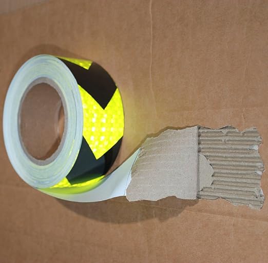 Reflective Tape Outdoor Waterproof 2 Inch x 68 Feet, High Visibility Warning Reflector, Night Safety Stickers for Car