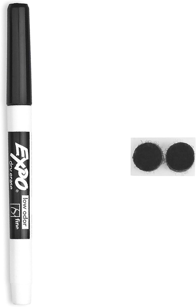 Think Board White Dry Erase Whiteboard 2'x4' – Self-Adhesive Reusable Writing Surface for Wall, Desk, or Fridge – Peel & Stick Removable Message Board for Home, Office & School
