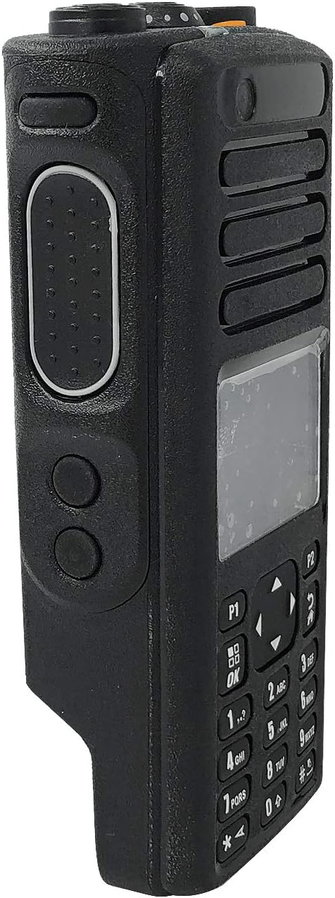 Amasu XPR7550E Black Housing Case Front Cover with Speaker for Radio XPR7550E XPR7580E XIR P8668i P8660i DP4800E DP4801E DGP8550E