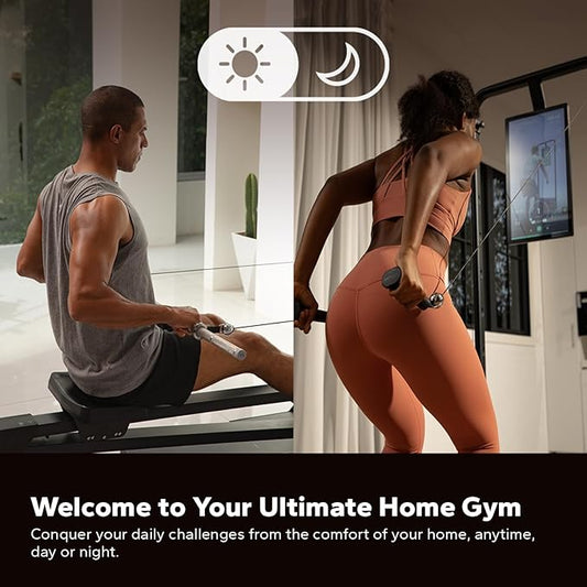 Speediance Gym Monster Smart Home Gym, Multifunctional Strength Training Machine, Smith Machine Power Cage Workout Station, Squat Rack Cable Machine, Full Body Fitness Equipment for Home Workout