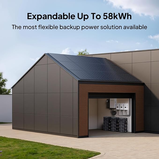 BLUETTI B300K with P090D-P150D, 2764.8Wh LiFePO4 Battery Pack for Portable Power Station Apex 300/AC500, Extra Battery for Home, Emergency, Road Trip