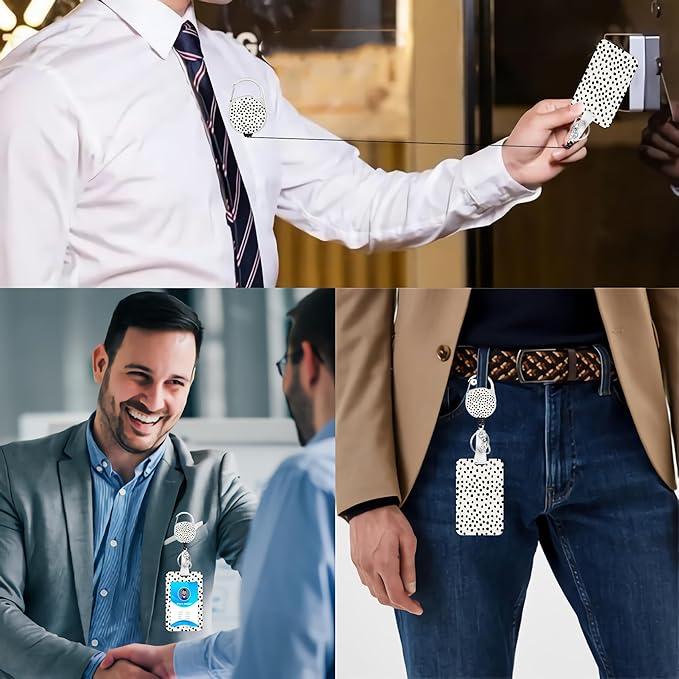 Fun Badge Holder Lanyard Fashion ID Card Holders Detachable Name Tag Clips Cute Funny Nurse Teacher Office Gifts Women Man Badge Holder (Little bit)