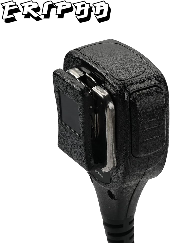 Speaker Microphone with PTT Compatible with Motorola XPR 3000 3000e 3300 3300e 3500 3500e Walkie Talkie Two Way Radio Reinforced Cable