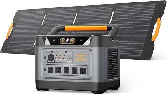 S1200 1190Wh Solar Generator Kit | 1200W Power Station + 210W Solar Panel | Fast Solar Charging for Home Backup, RV & Emergencies