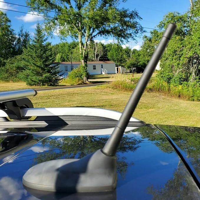 VOFONO Antenna for 2003-2023 Nissan Pathfinder, Rogue, Murano, Juke, Versa Note Sedan, Kicks, Cube, 350Z, Leaf, Navara NP300, 7 Inch Nissan Car Replacement Antenna Mast for Radio Reception