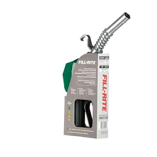Fill-Rite SDN075GAN 3/4" 15 GPM Fuel Transfer Nozzle (Green)