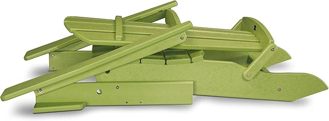 POLYWOOD® Palm Coast Folding Adirondack in Lime