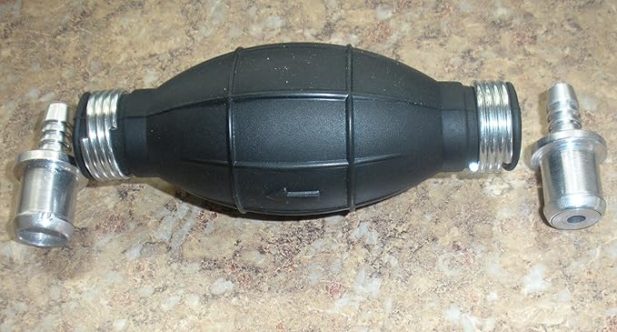 GasTapper Fuel Transfer Pump - 6 Ft Siphon Pump for Gas, Water, Oil, Fluid - Manual Hand Pump