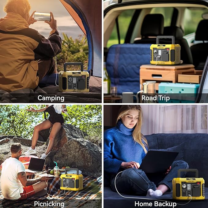 Togo POWER 200W Portable Power Station,Peak 400W Solar Generator 177Wh Lithium Battery Power Bank with 120V AC Outlet,USB QC3.0&PD Ports,Fast Charging for Outdoor Camping Home Use Emergency Backup