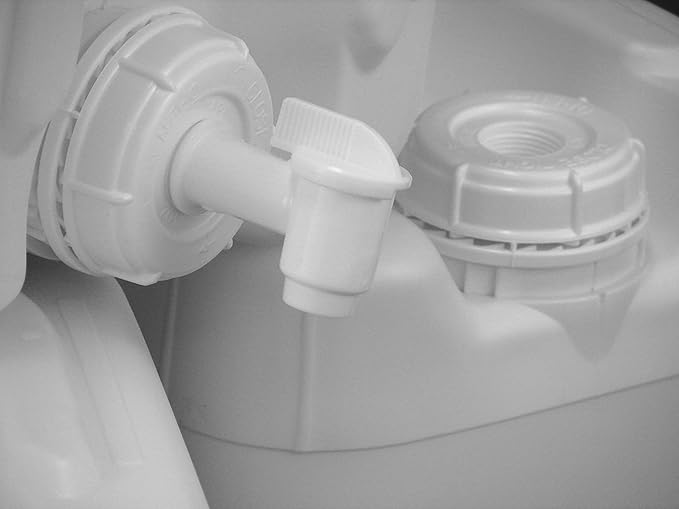 6 Gallon Samson Stackers, White, 6 Pack (30 Gallons), Emergency Water Storage Kit - New! - Clean! - Boxed! Bonus Spigot