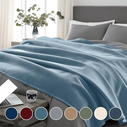 Vellux 1B05559 Orignal Full/Queen Wedgewood Blue Blanket