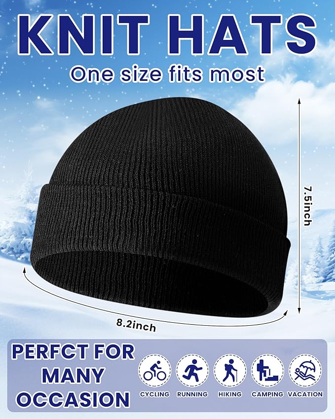 Suhine 150 Pcs Bulk Homeless Supplies Winter Beanies Gloves Socks Set Warm Care Package Homeless Kits for Cold Weather Items