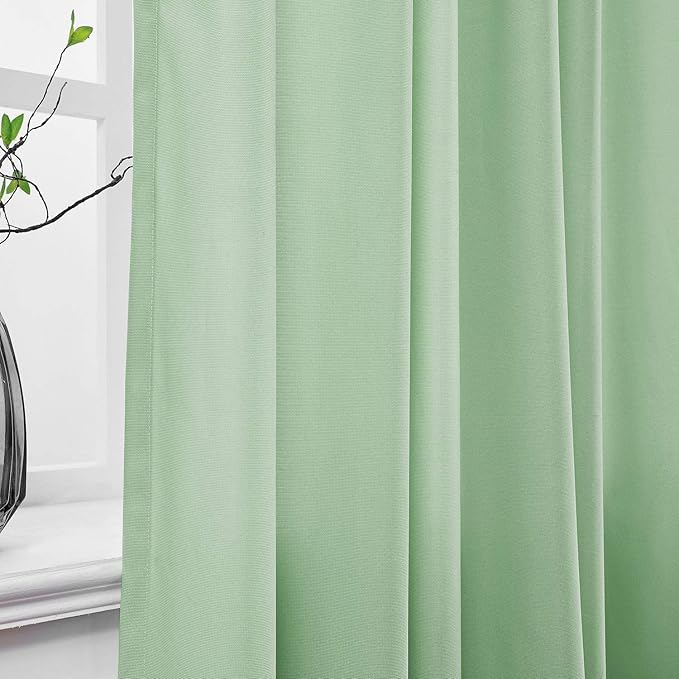 Macochico Medical Room Divider Curtains Screen Partitions Nickel Grommet Olive Hospital Medical Clinic Spa Lab Cubicle Curtain Divider Privacy Screen, 10ft Wide x 8ft Tall(1 Panel)