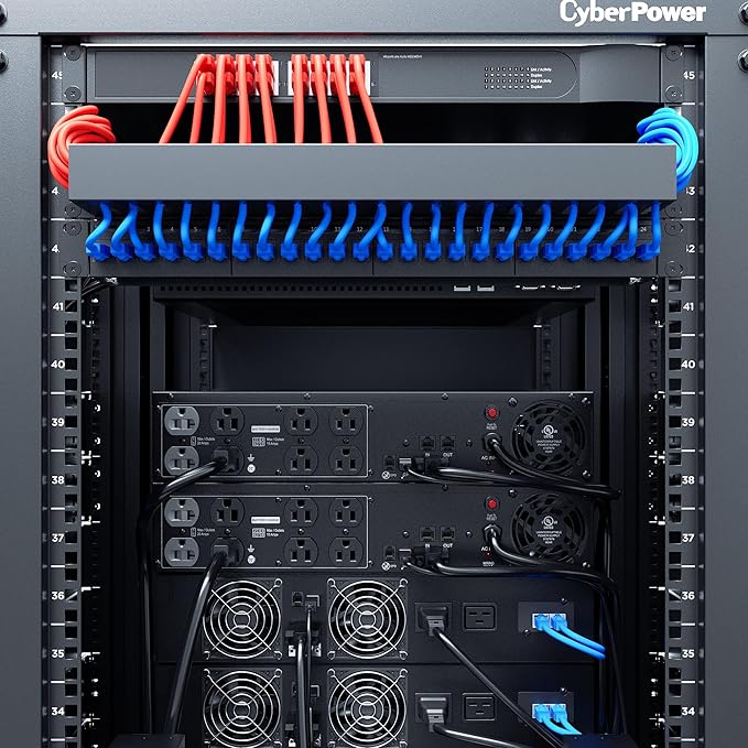 CyberPower OR2200PFCRT2U PFC Sinewave UPS Battery Backup and Surge Protector, 2000VA/1540W, 8 Outlets, AVR, 2U Rack/Tower, UL Certified