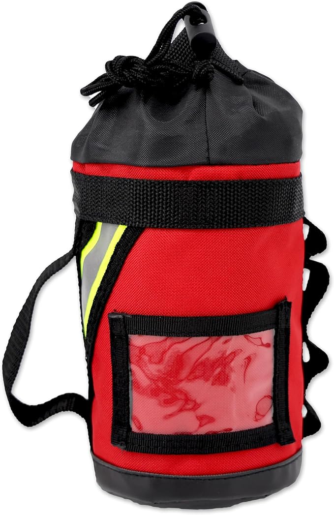 Lightning X Fire Rescue Personal Escape Rope Bag Bail Out Kit w/ 40' x 8mm Rope & Carabiner NFPA