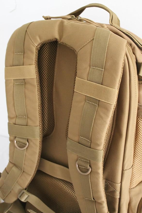 Tactical Backpack 50L/55L -Military Backpack- Large tactical backpack-3 Day Assault Pack -Molle Bag. Durable Travel Backpack hiking backpack(COYOTE BROWN.)