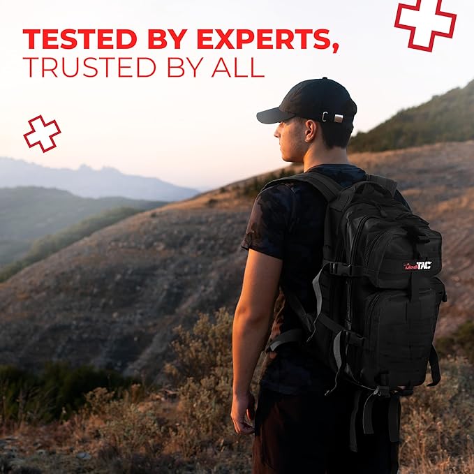 Ever Ready First Aid Disaster Relief Kit- Black