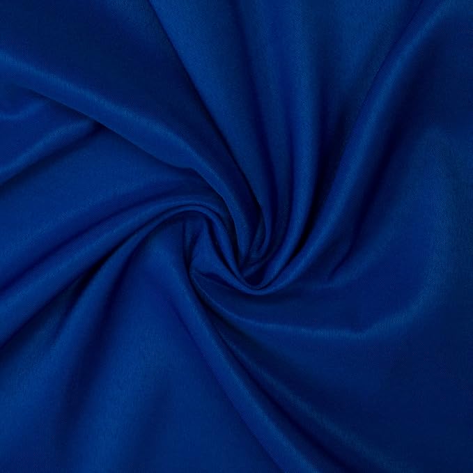 Gee Di Moda Round Tablecloth - 70 Inch Royal Blue Round Table Cloth for 24 to 48 Inch Round Tables - Heavy Duty Washable Fabric - for Buffet Table, Holiday Party, Dinner, Wedding & Baby Shower