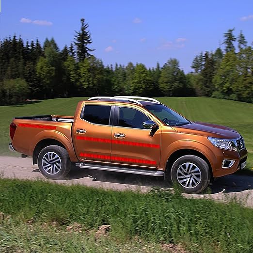 Red Reflective Stickers 2 inch X 6 inch, Outdoor Waterproof High Visibility Warning Safety Adhesive Reflector Tape (120 Pcs)
