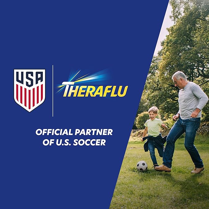 Theraflu Combo Daytime and Nighttime Severe Cold Relief Honey Lemon Flavor Powder and Daytime Severe Cold Relief Berry Burst Flavor Powder, 6 Day + 6 Nighttime, and 6 Berry Burst Packets