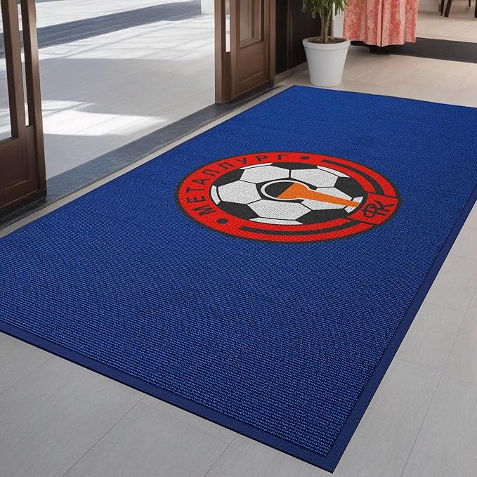 Custom Commercial Grade Floor Mat Doormat Entryway Area Rug Welcome Carpet for Business Home Indoor/Outdoor Non Slip Washable Durable