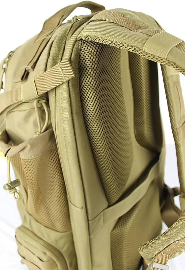 Tactical Backpack 50L/55L -Military Backpack- Large tactical backpack-3 Day Assault Pack -Molle Bag. Durable Travel Backpack hiking backpack(COYOTE BROWN.)