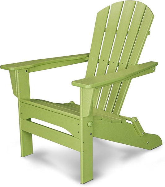 POLYWOOD® Palm Coast Folding Adirondack in Lime