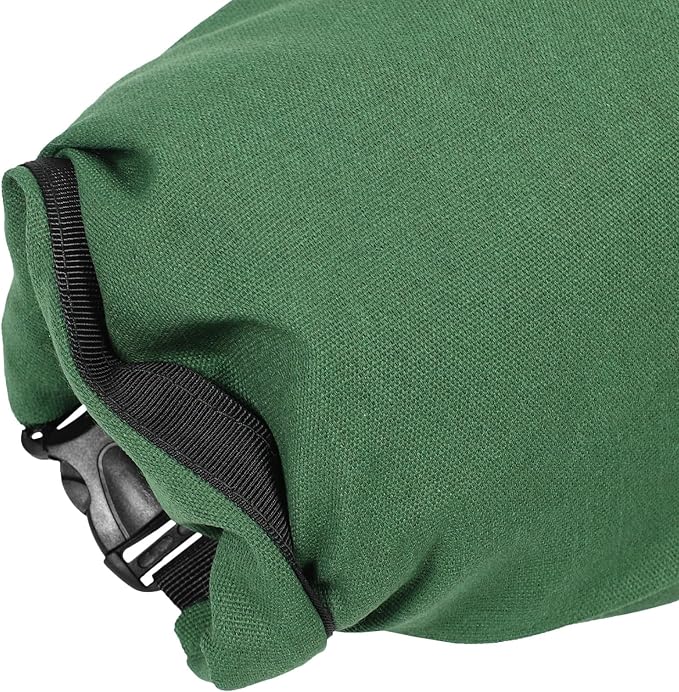 DOITOOL 2pcs Sand Bags for Flooding: Sandless Sandbag Flood Protection Supply - 27.5x11inch Canvas Sandbags - Reusable Water Barrier for Basement Window Floor Flood Control