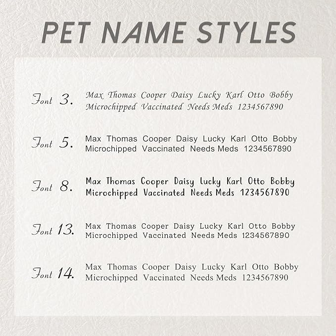Anavia Small Size Dog Cat ID Tags, Small/XS Personalized Color Plated Stainless Steel Puppy Kitten Name Tags, Customized Engraved Nameplate Pet Collar Tag (Blue, XS-Round)