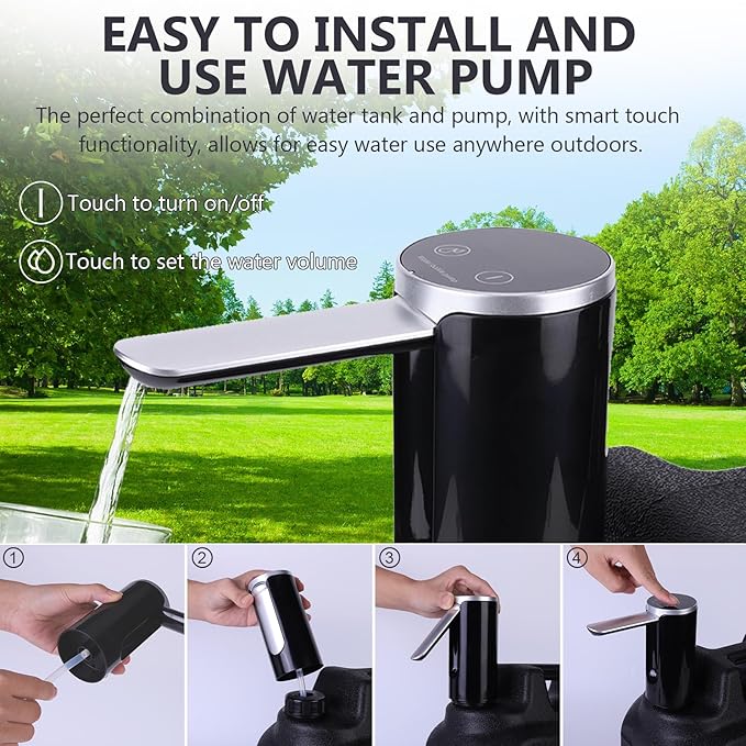 ASIEIT 3 Gallon/5 Gallon Water Jug with Spigot, Portable Water Tank BPA Free, Leak-Proof Water Containers for Camping Water Storage Containers for Emergency Outdoor Hiking Picnic, Green/Yellow/White