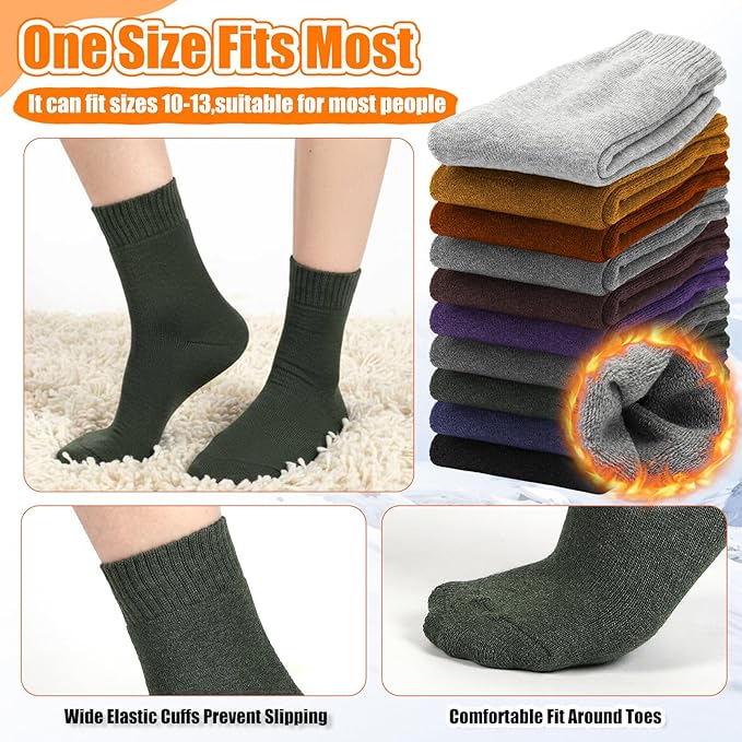 96 Pcs Emergency Blanket Thick Socks Winter Bulk Homeless Survival Care Supplies Kit for Cold Weather Outdoor Camping Hiking (Bright)