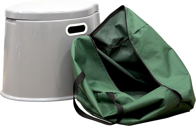 Portable Travel Toilet For Camping and Hiking (Toilet with Case)