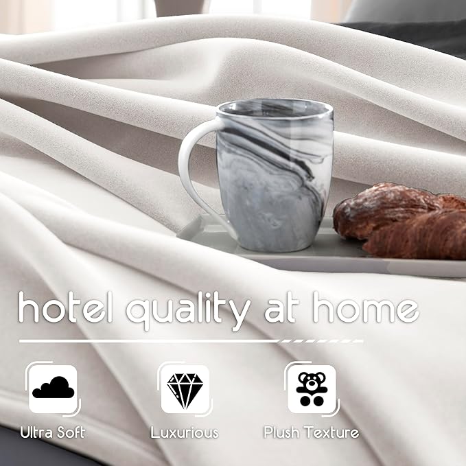Vellux 1B05569 Orignal Twin Ivory Blanket