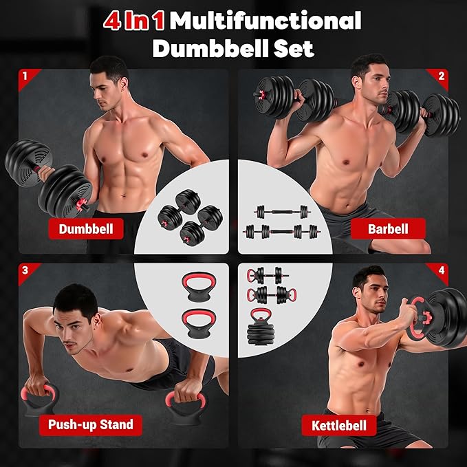 Home Gym, M1 Workout Station with 140LBS Weight Stack, Multifunctional Home Gym Equipment with Pulley System for Full Body Strength Training