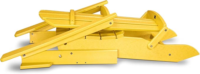 POLYWOOD® Palm Coast Folding Adirondack in Lemon