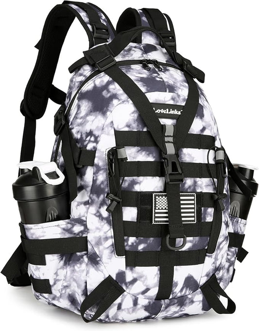 25L Tactical Backpack Hiking Daypacks Outdoor Military Molle Bag EDC Rucksack Motorcycle Backpack for Camping