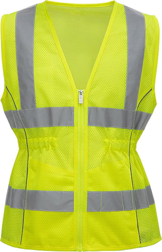 Shine Bright Safety Vest - High Visibility with Reflective Straps and Pockets – Premium, Soft, Durable, and Breathable