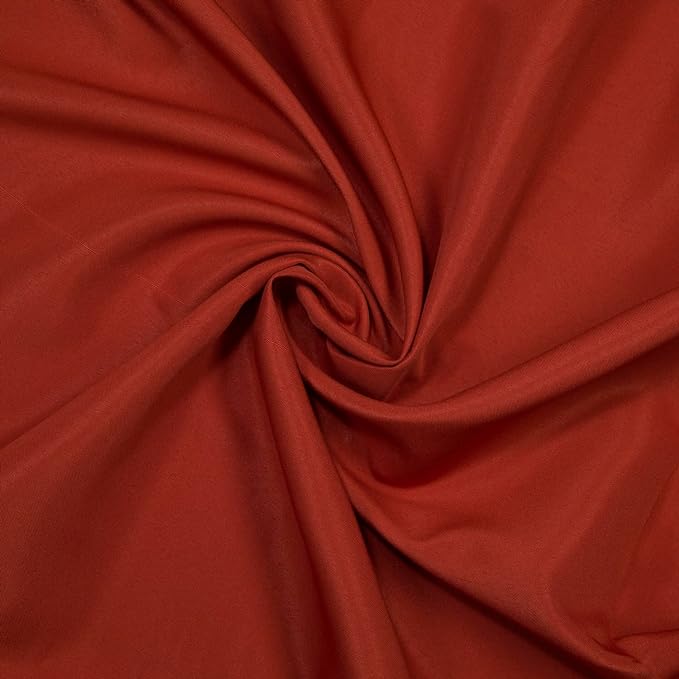 Gee Di Moda Round Tablecloth - 70 Inch Burnt Orange Round Table Cloth for 24 to 48 Inch Round Tables - Heavy Duty Washable Fabric - for Buffet Table, Holiday Party, Dinner, Wedding & Baby Shower